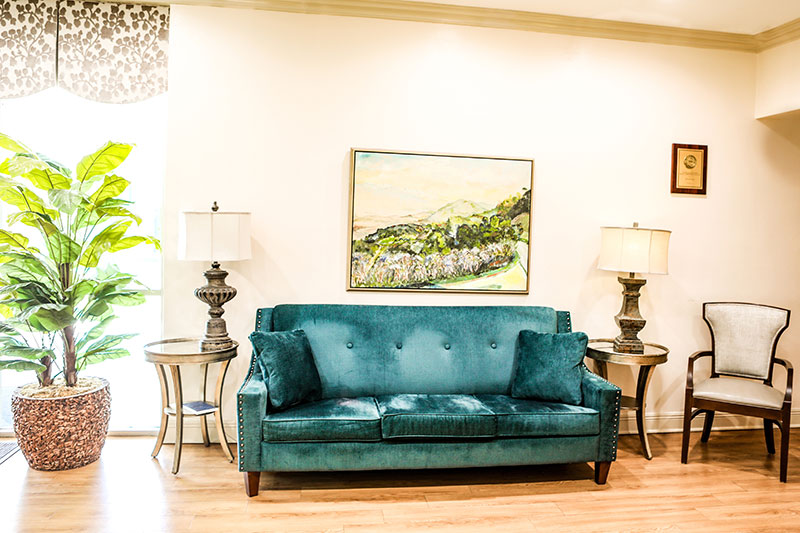 sitting area